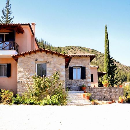 Luxury Stone Villa in Mystras Esterno foto