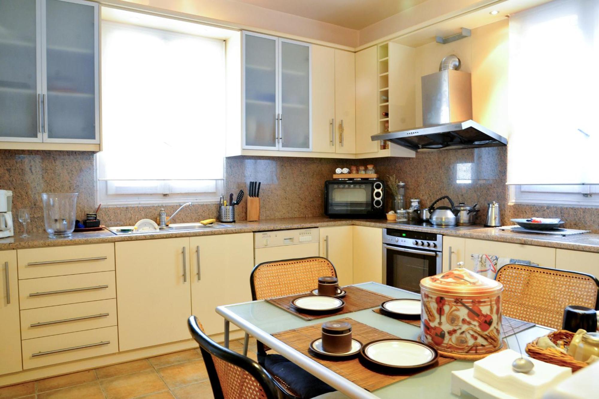 Luxury Stone Villa in Mystras Esterno foto